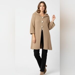 VINTAGE Soft Surroundings Mohair Blend Hooded Cardigan - 90s Aesthetic - M